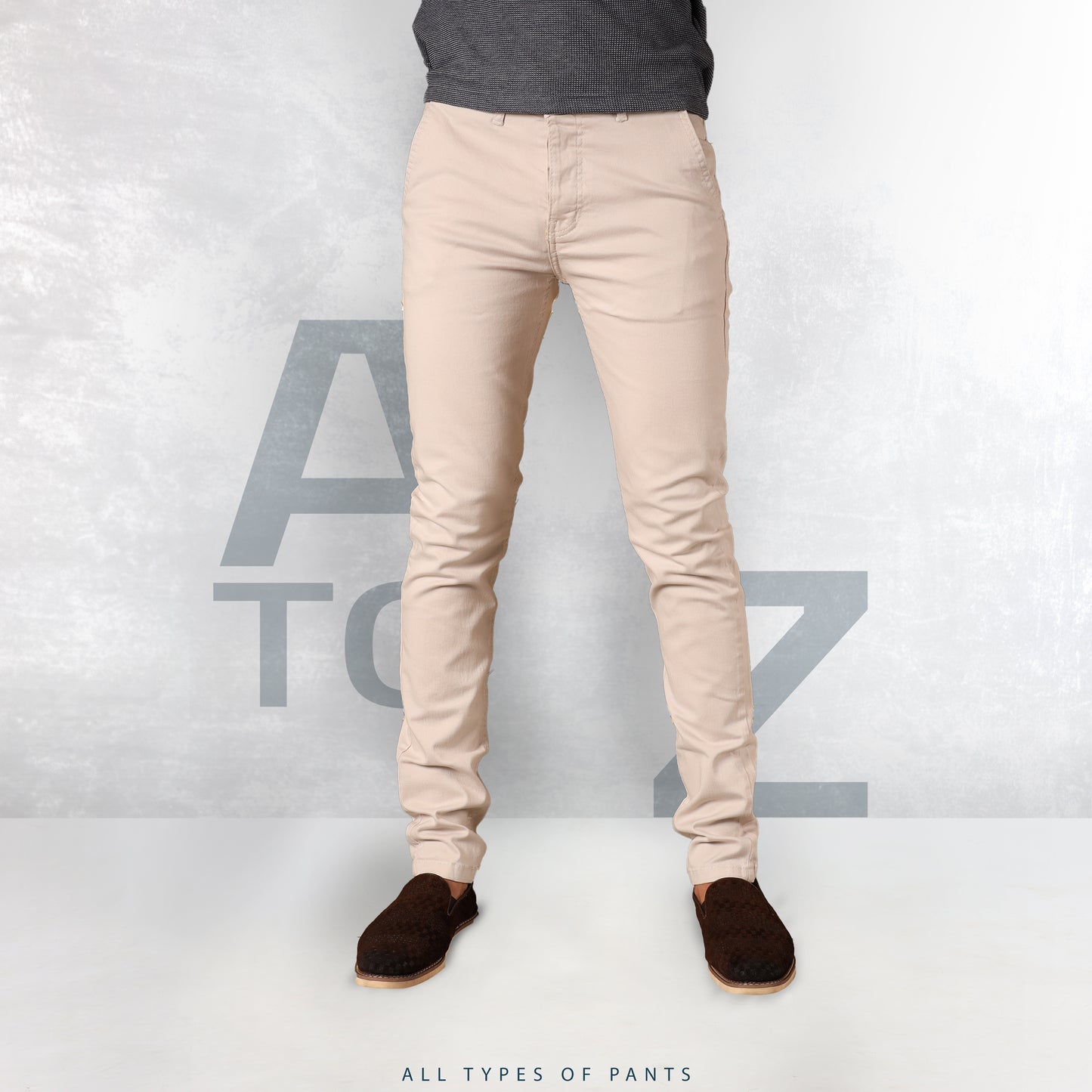 Beige Gabardine - A TO Z JEANS