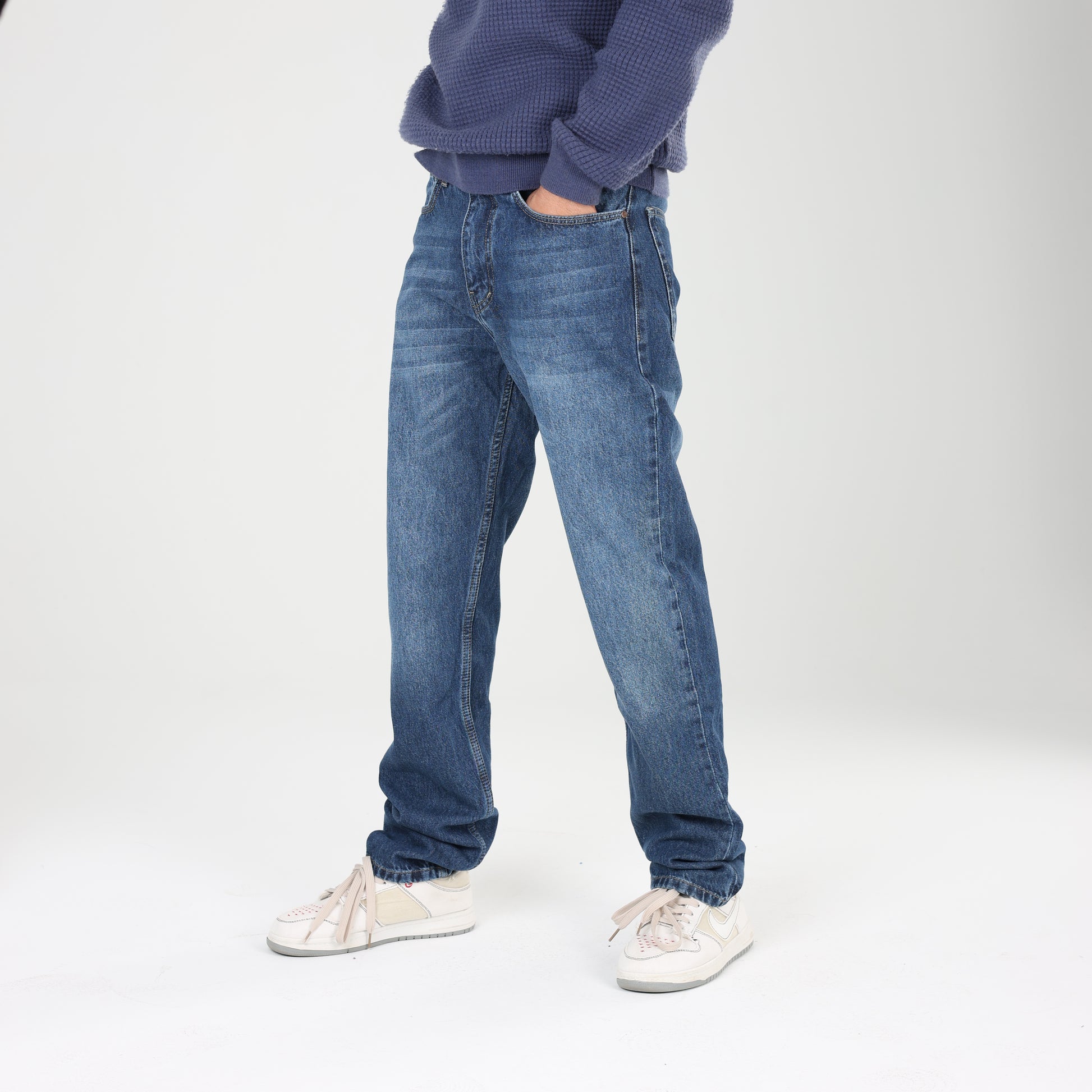 Ocean Blue Wide Leg - A TO Z JEANS
